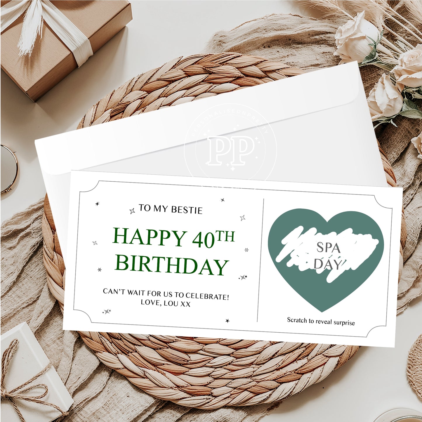 Birthday Surprise Ticket