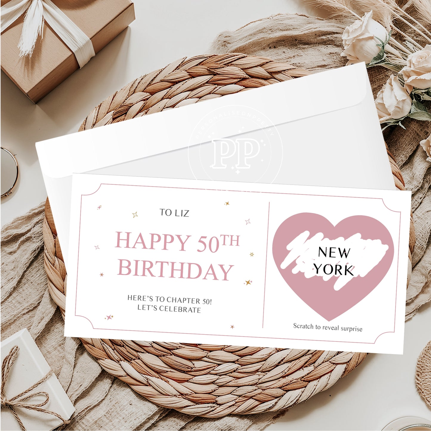 Birthday Surprise Ticket