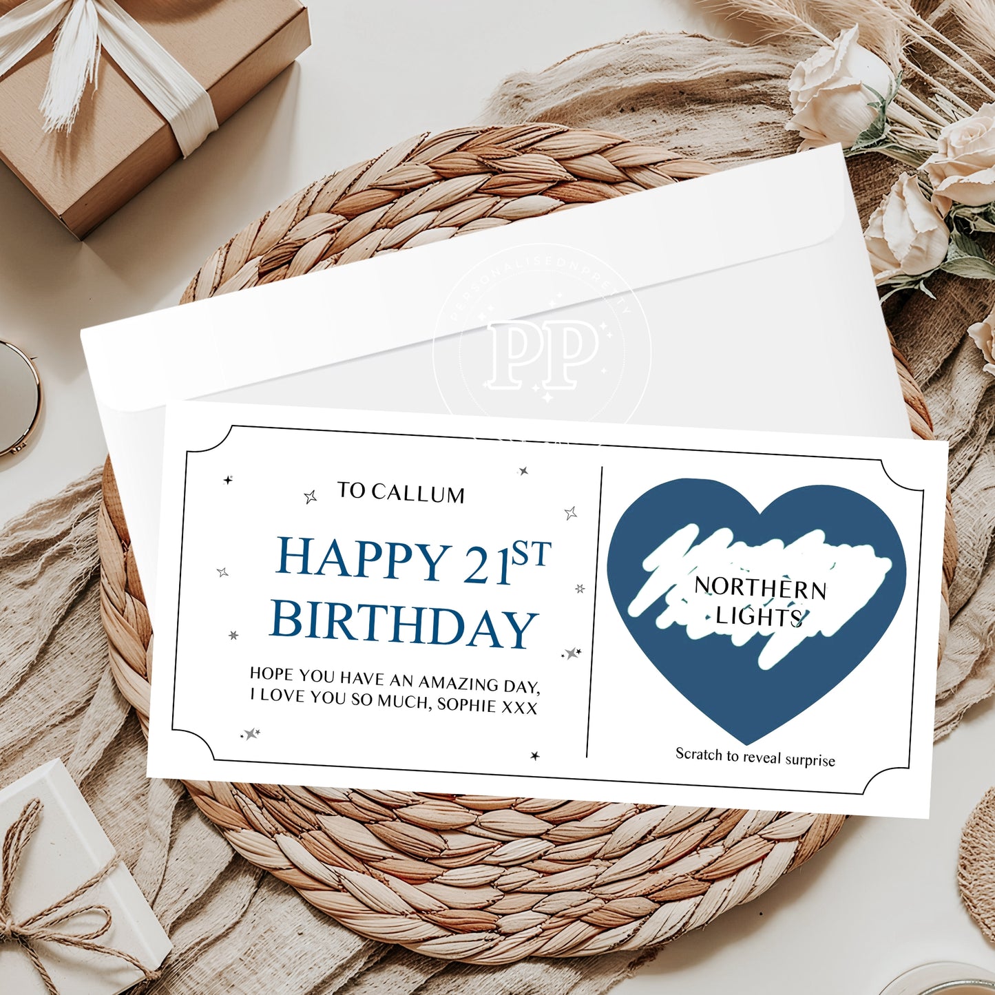 Birthday Surprise Ticket