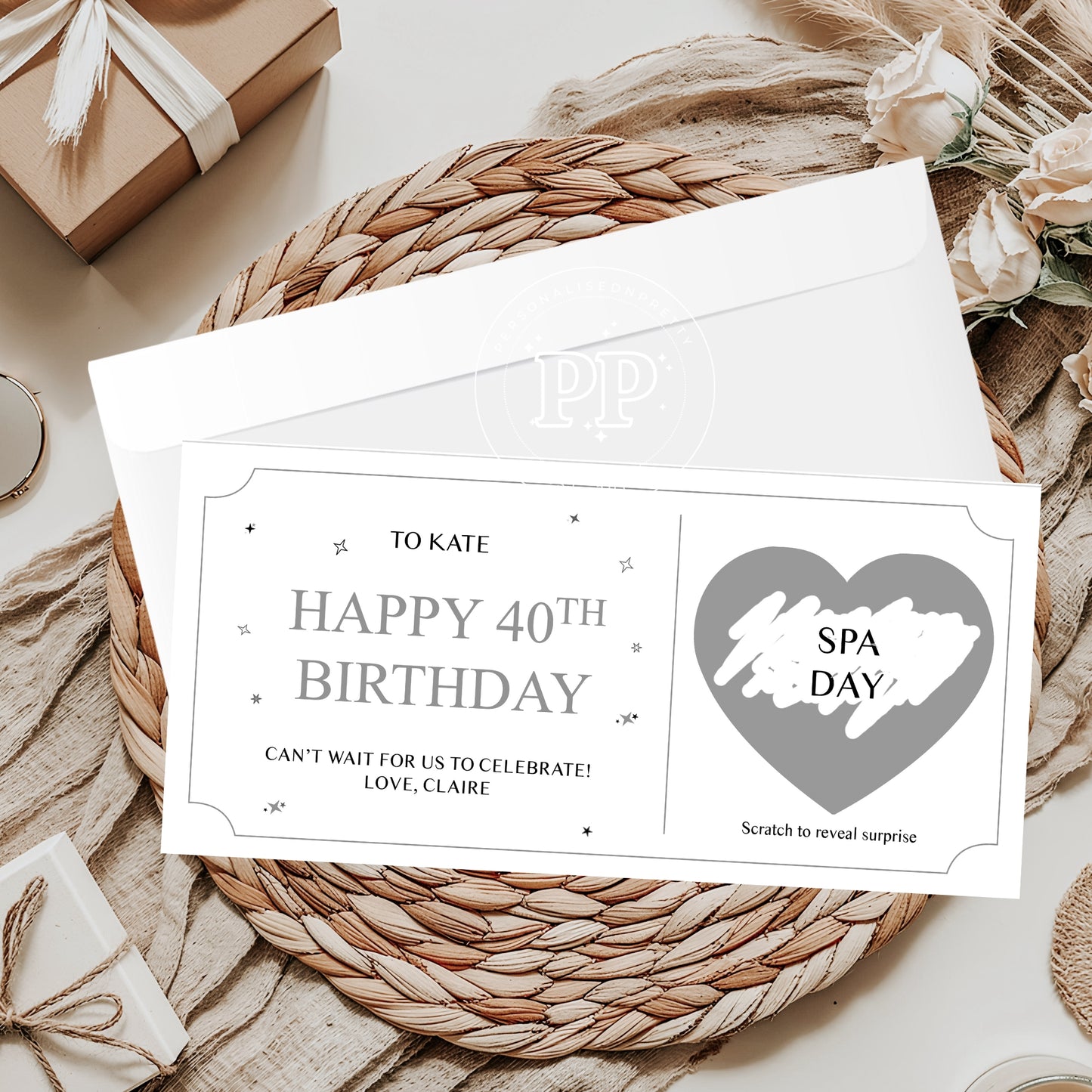Birthday Surprise Ticket