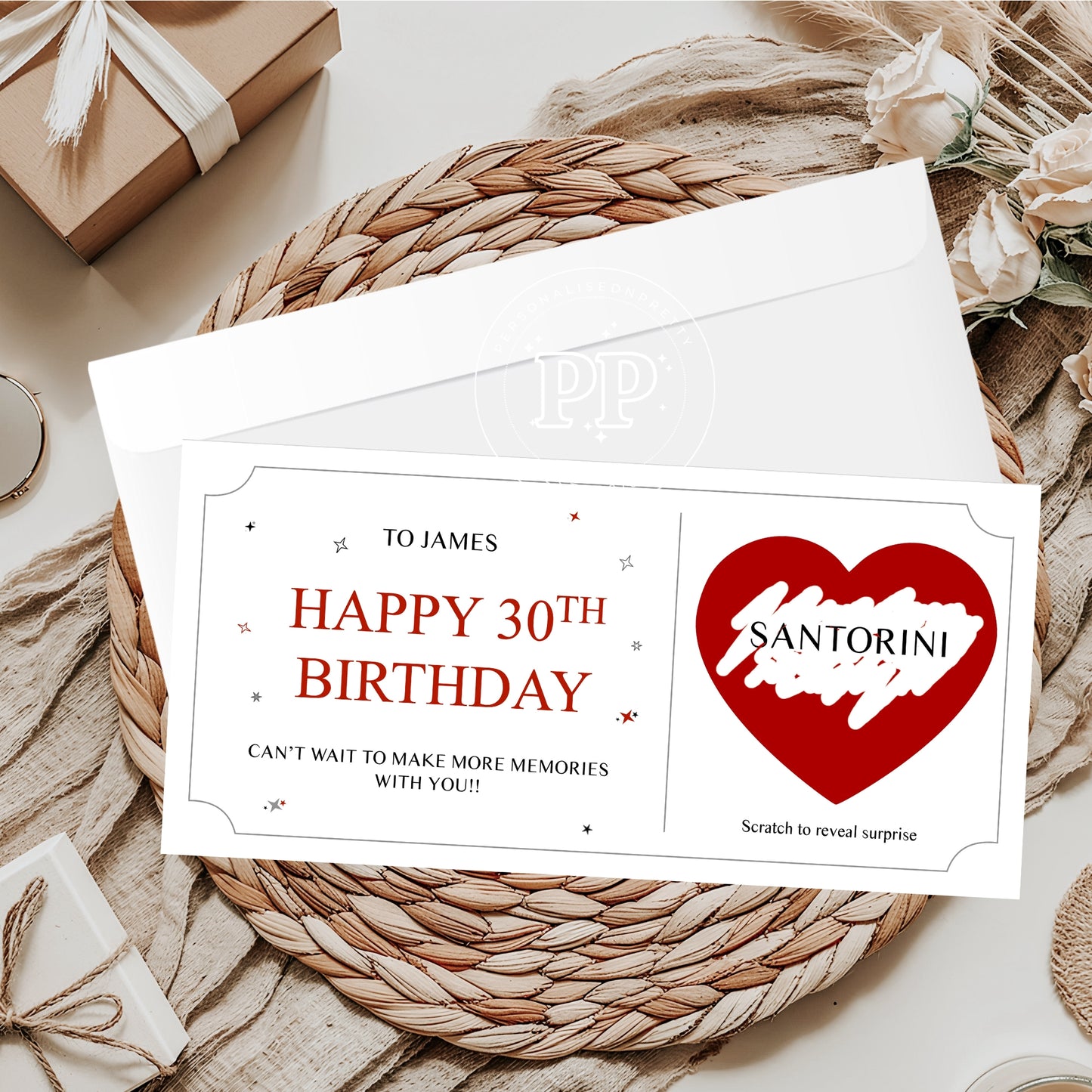 Birthday Surprise Ticket